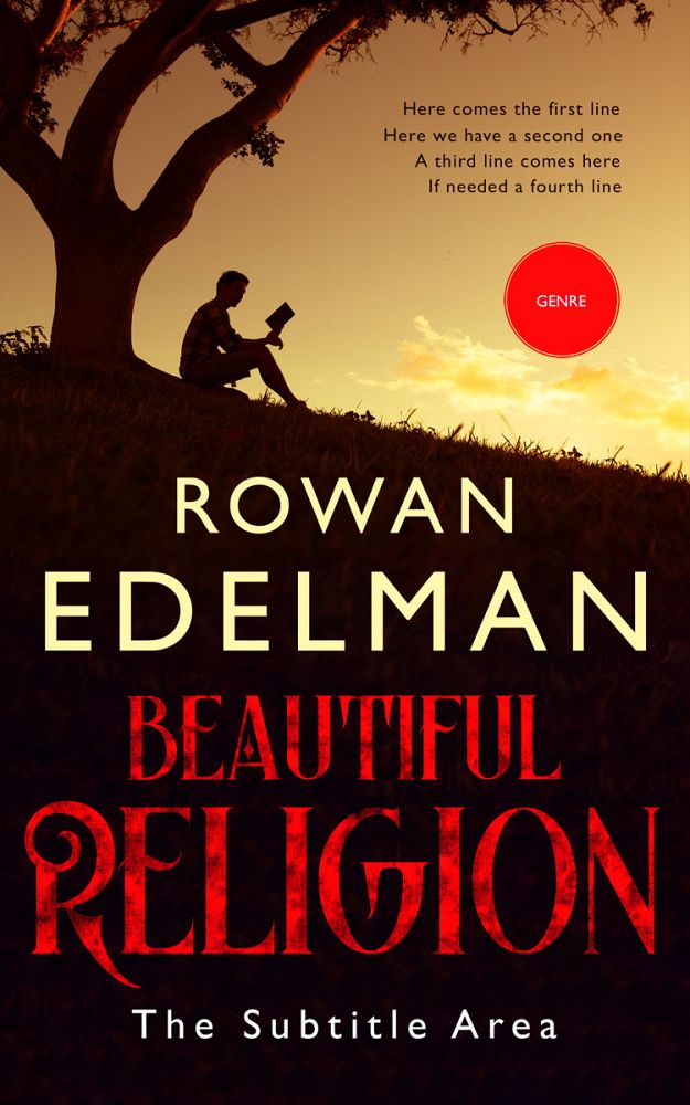 Front view of Crowshead #12580 - Premade Religion & Spirituality Book Cover | BookCoverZone