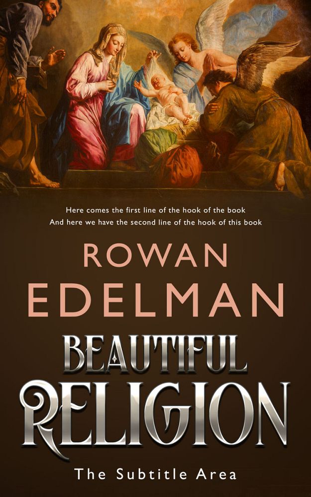Front view of Sambuca #12581 - Premade Religion & Spirituality Book Cover | BookCoverZone