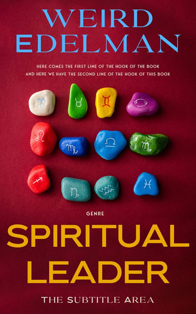 Front view of Dark Tan #12595 - Premade Religion & Spirituality Book Cover | BookCoverZone