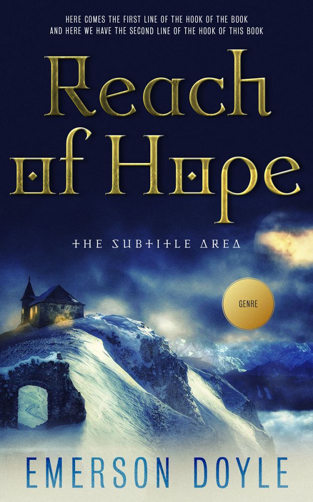 Front view of Thistle Green #12695 - Premade Fantasy Book Cover | BookCoverZone