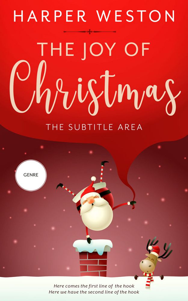 Front view of Stiletto #12713 - Premade Children Book Cover | BookCoverZone