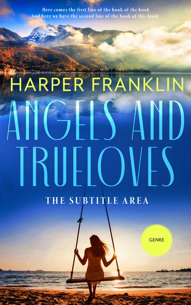 Front view of Azure #12738 - Premade Romance Book Cover | BookCoverZone