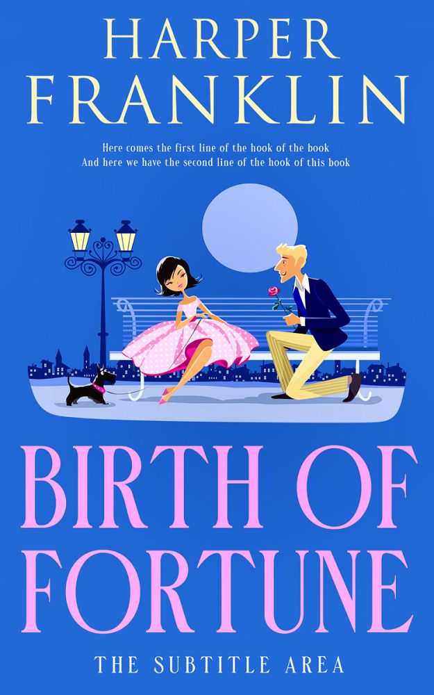 Front view of Mariner #12768 - Premade Chick Lit Book Cover | BookCoverZone