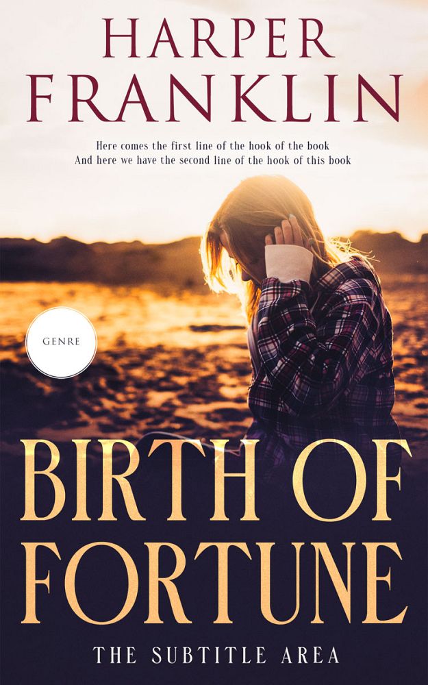 Front view of Albescent White #12770 - Premade Teen & Young Adult Book Cover | BookCoverZone