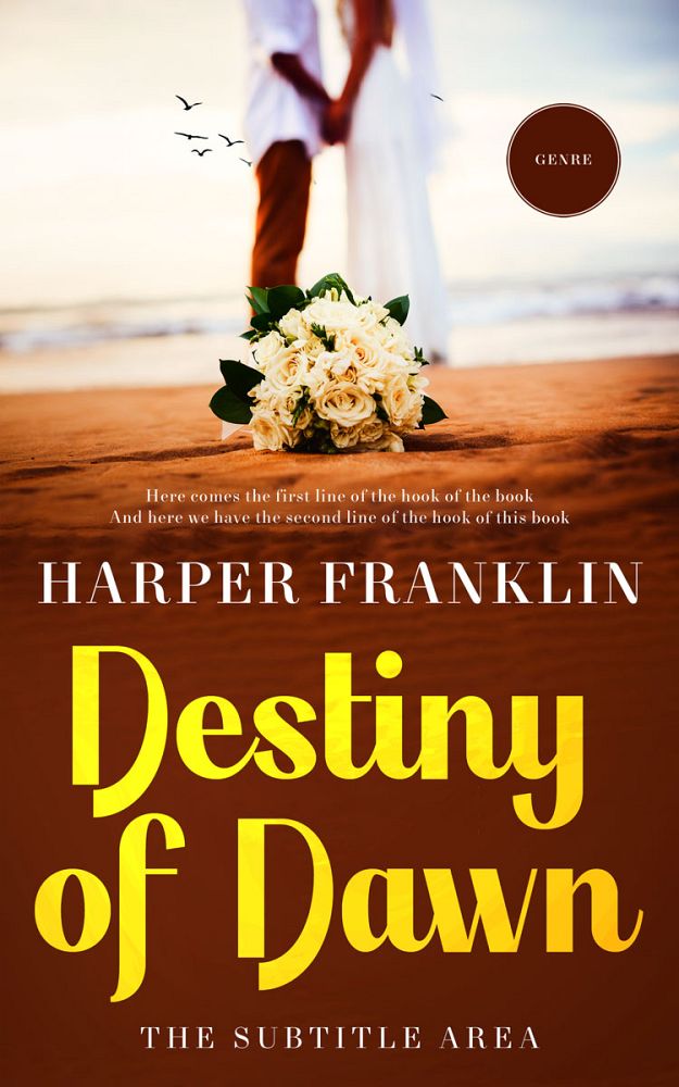 Front view of Double Colonial White #12785 - Premade Romance Book Cover | BookCoverZone