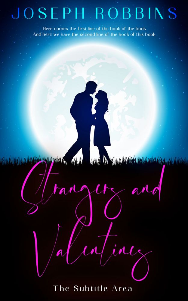 Front view of Ebony #12835 - Premade Romance Book Cover | BookCoverZone