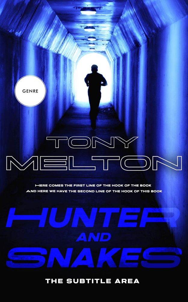 Front view of Ebony #12856 - Premade Action & Adventure Book Cover | BookCoverZone