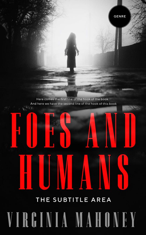 Front view of Cod Gray #12883 - Premade Mystery & Thriller & Suspense Book Cover | BookCoverZone
