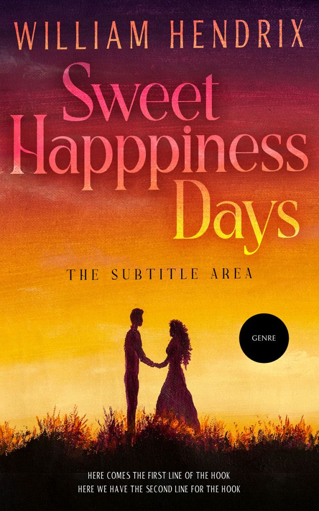 Front view of Tamarind #13007 - Premade Romance Book Cover | BookCoverZone