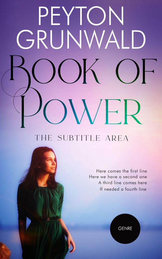 Front view of Lavender Gray #13170 - Premade Religion & Spirituality Book Cover | BookCoverZone