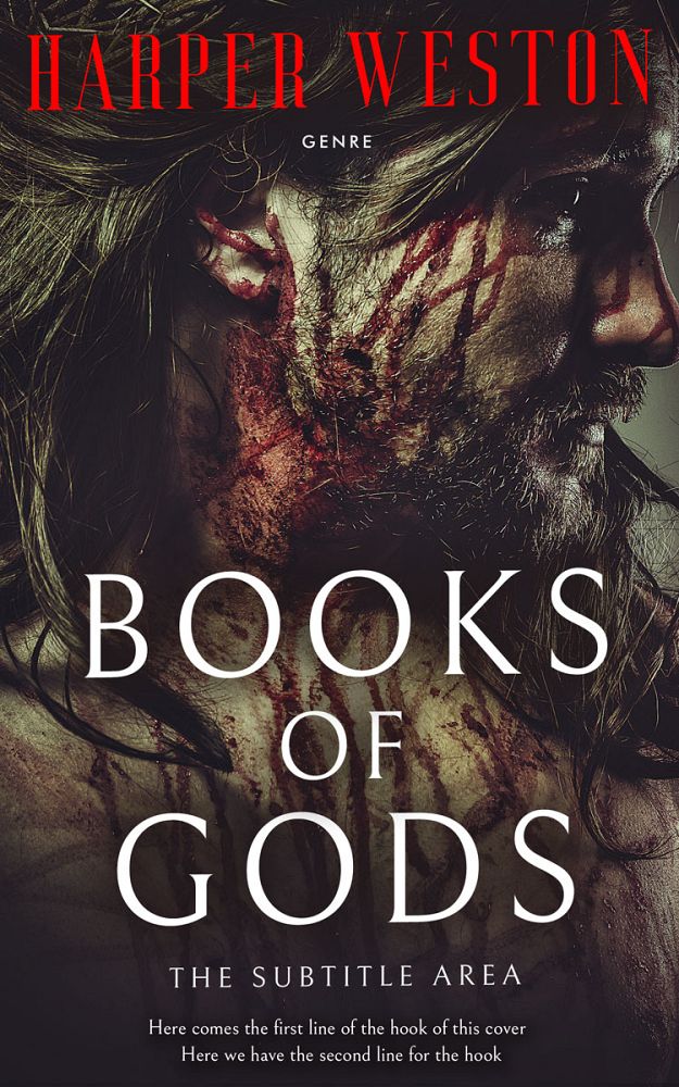 Front view of Thunder #13178 - Premade Religion & Spirituality Book Cover | BookCoverZone