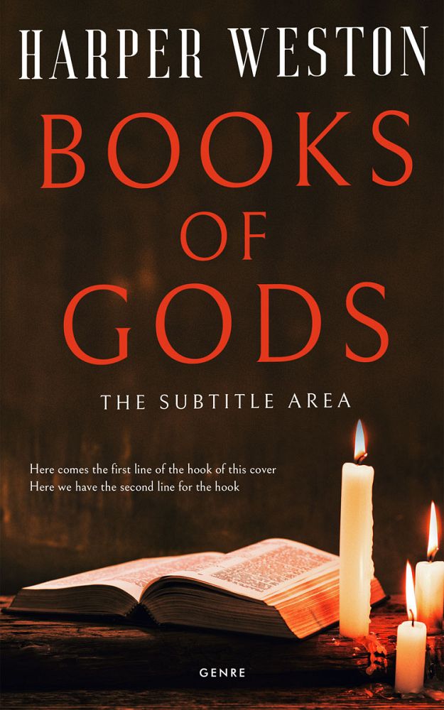 Front view of Eternity #13182 - Premade Religion & Spirituality Book Cover | BookCoverZone