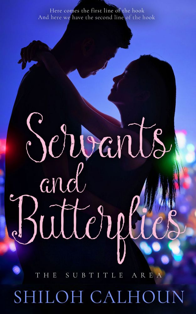 Front view of Ebony #13407 - Premade Romance Book Cover | BookCoverZone