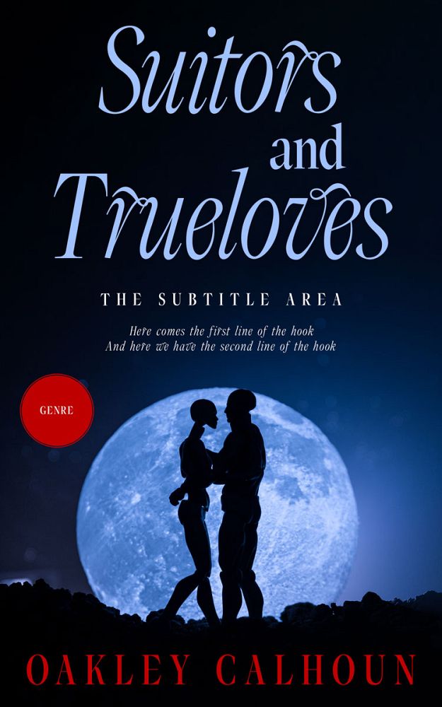 Front view of Black Pearl #13486 - Premade Romance Book Cover | BookCoverZone