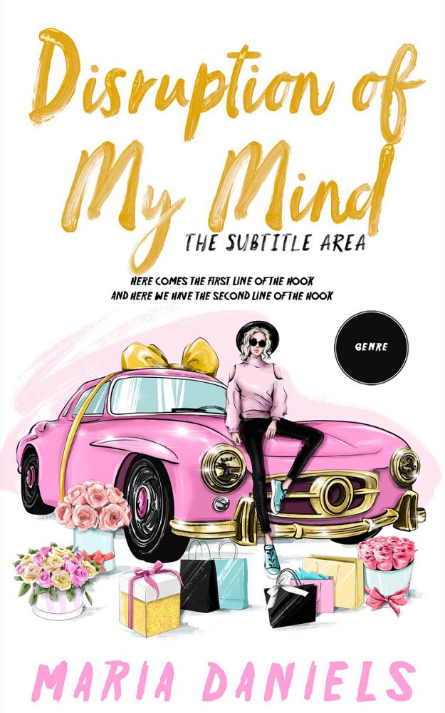 Front view of Cod Gray #13548 - Premade Chick Lit Book Cover | BookCoverZone