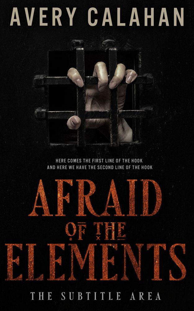 Front view of Cod Gray #13723 - Premade Horror Book Cover | BookCoverZone