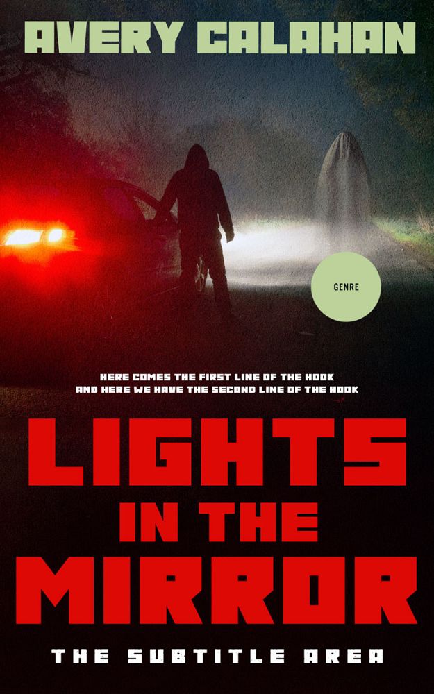 Front view of Valencia #13736 - Premade Horror Book Cover | BookCoverZone