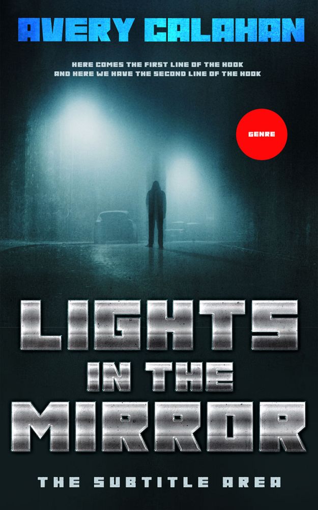 Front view of Timber Green #13742 - Premade Horror Book Cover | BookCoverZone