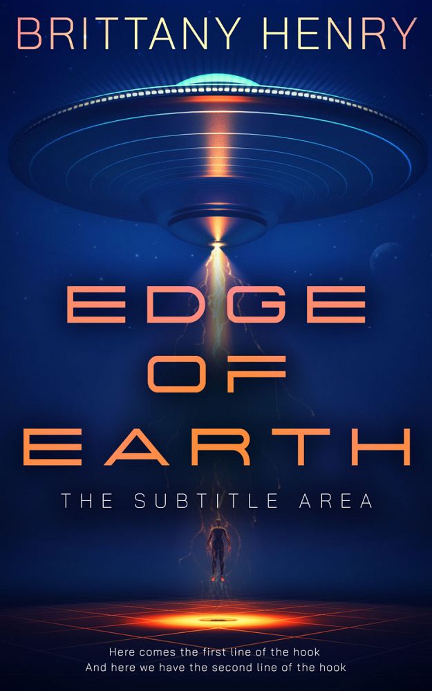 Front view of Blue Zodiac #13815 - Premade Science Fiction Book Cover | BookCoverZone