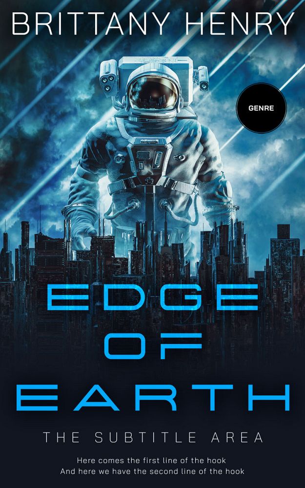 Front view of Mirage #13817 - Premade Science Fiction Book Cover | BookCoverZone
