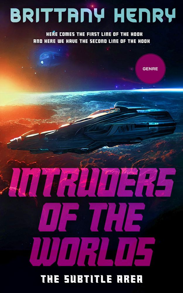 Front view of Cadillac #13831 - Premade Science Fiction Book Cover | BookCoverZone