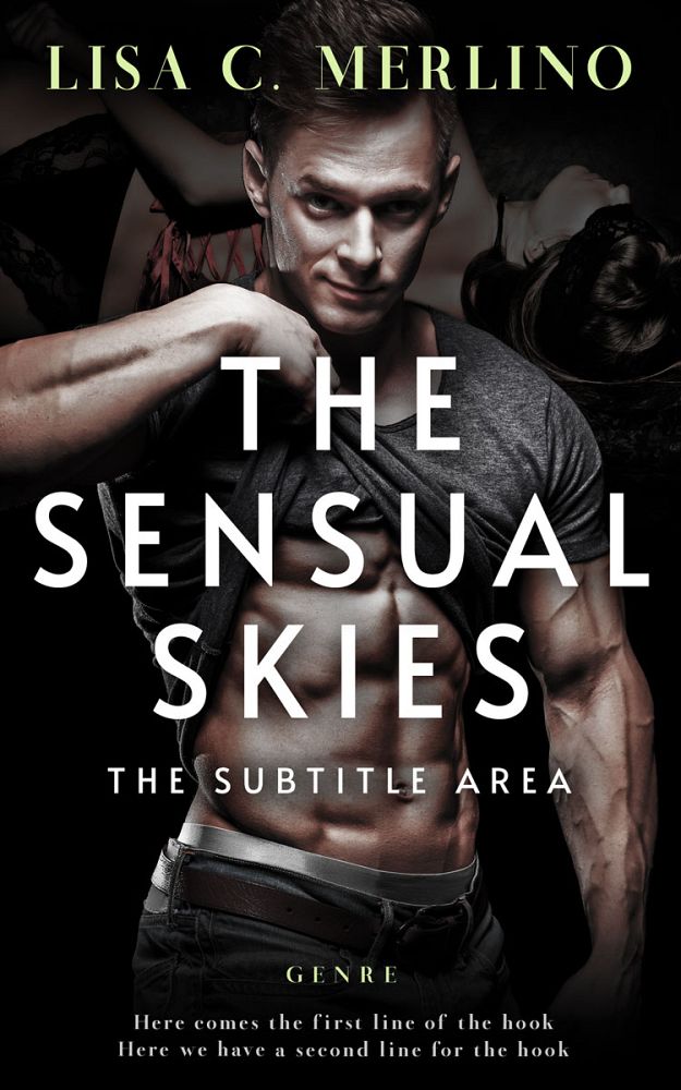 Front view of Cod Gray #13973 - Premade Erotica Book Cover | BookCoverZone