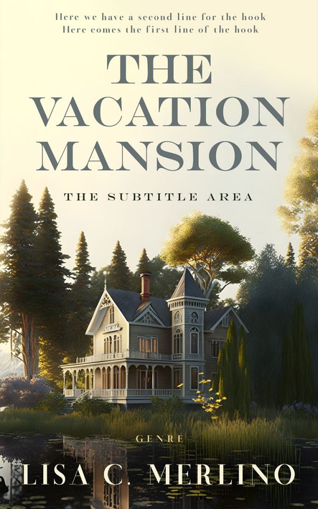 Front view of Log Cabin #13978 - Premade Literary Fiction Book Cover | BookCoverZone