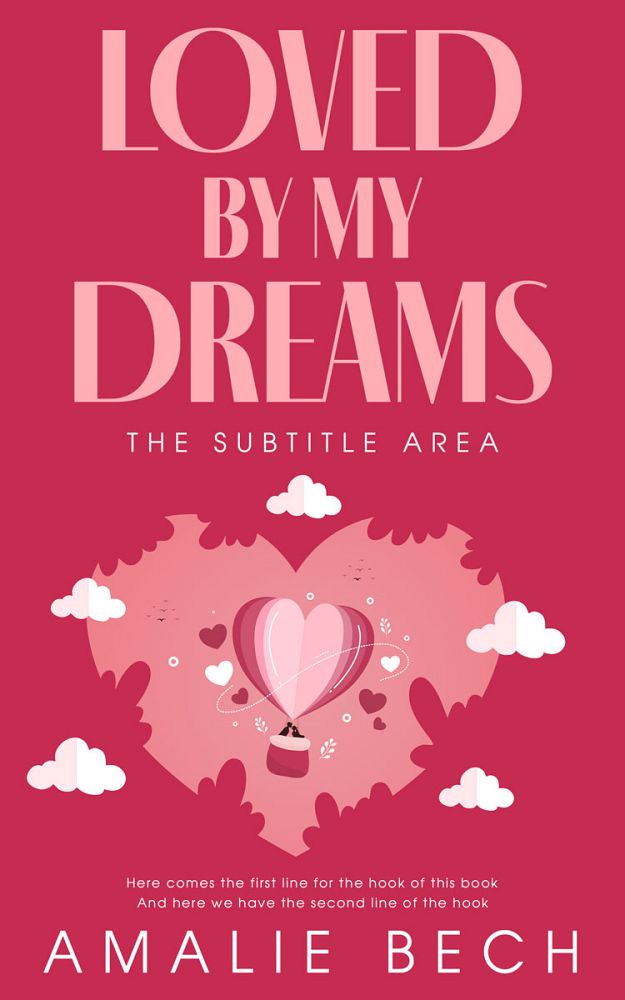 Front view of Brick Red #14088 - Premade Romance Book Cover | BookCoverZone