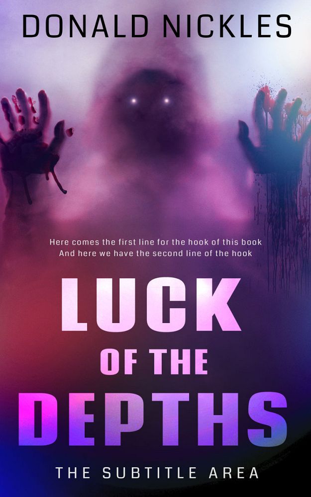 Front view of Bossanova #14204 - Premade Horror Book Cover | BookCoverZone
