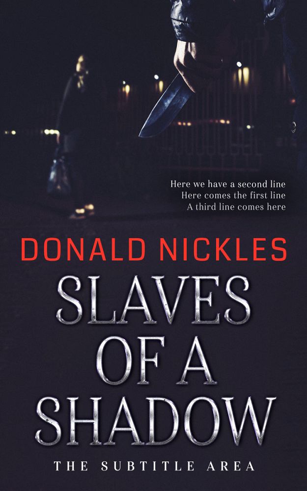 Front view of Steel Gray #14212 - Premade Mystery & Thriller & Suspense Book Cover | BookCoverZone