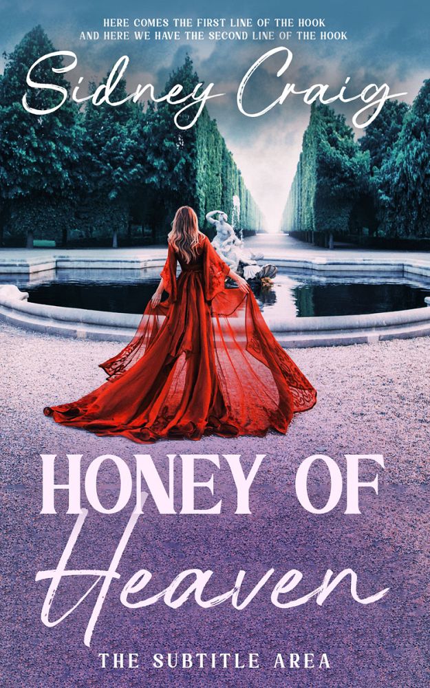 Front view of Storm Gray #14246 - Premade Royal Romance Book Cover | BookCoverZone
