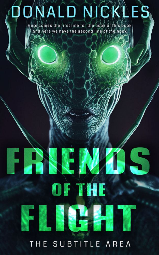Front view of Bunker #14316 - Premade Science Fiction Book Cover | BookCoverZone