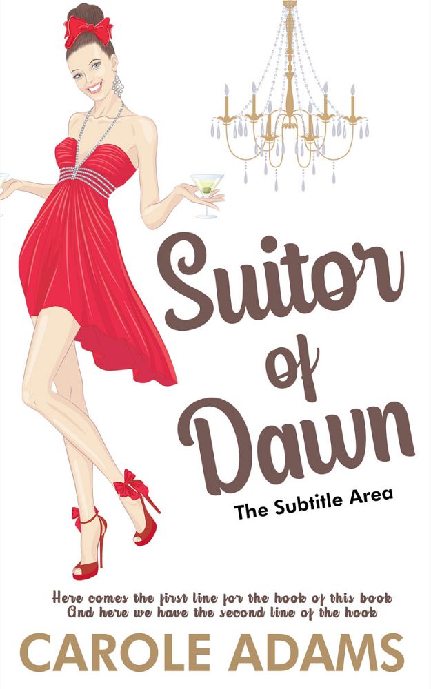 Front view of Bone #14413 - Premade Chick Lit Book Cover | BookCoverZone