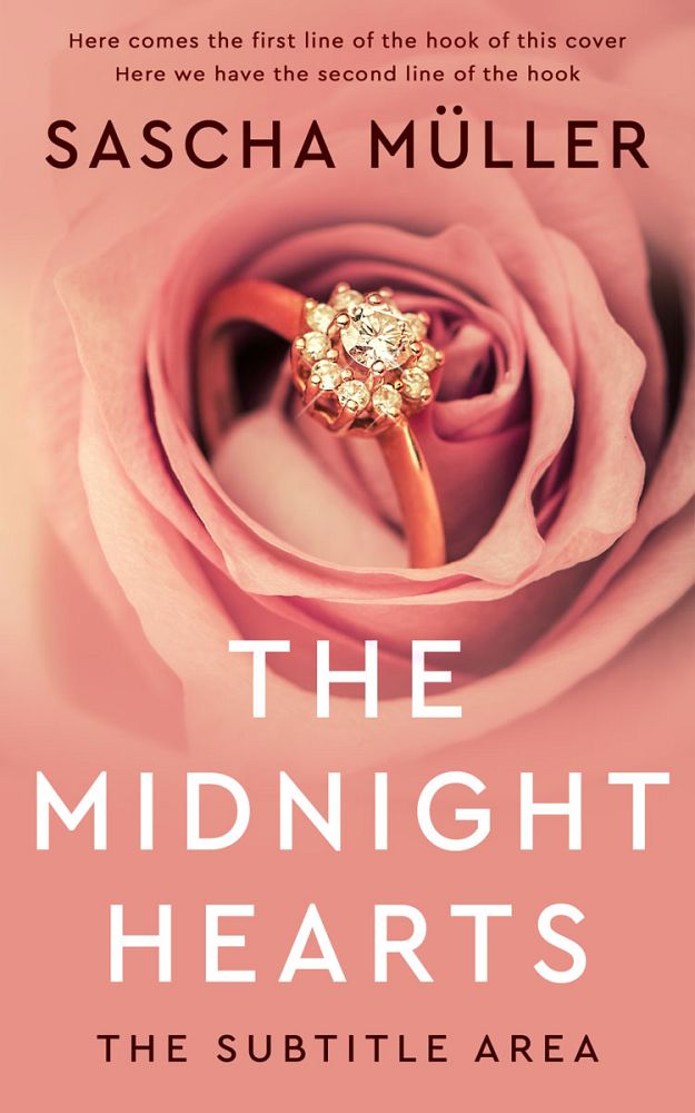 Front view of Tonys Pink #14451 - Premade Romance Book Cover | BookCoverZone