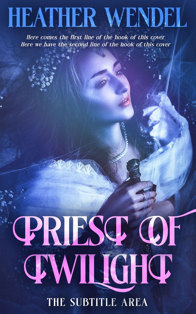 Front view of Cloud Burst #14501 - Premade Fantasy Book Cover | BookCoverZone