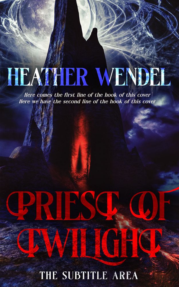 Front view of Mirage #14502 - Premade Fantasy Book Cover | BookCoverZone