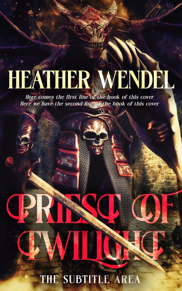 Front view of Tumbleweed #14504 - Premade Fantasy Book Cover | BookCoverZone
