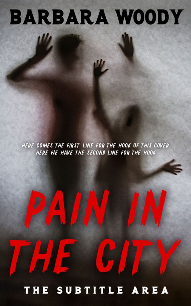 Front view of Dune #14709 - Premade Horror Book Cover | BookCoverZone