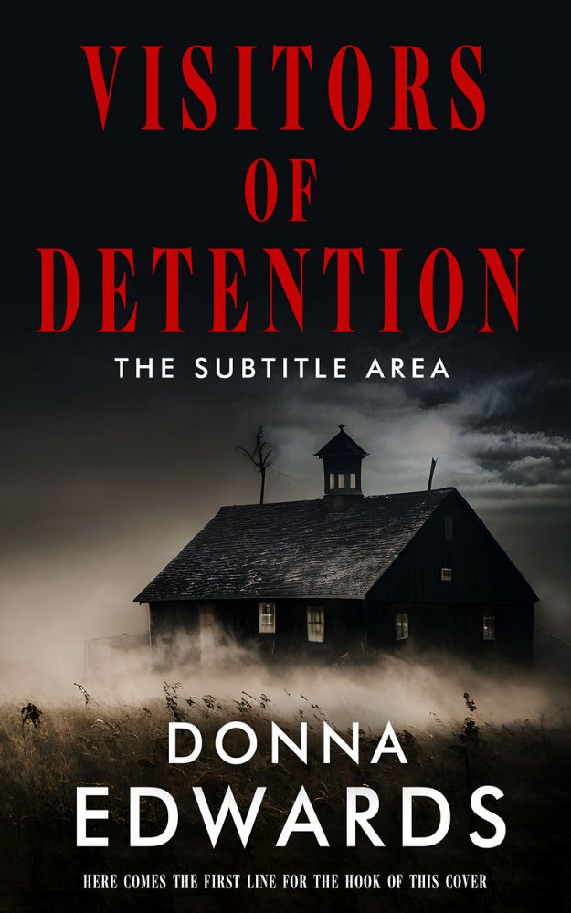Front view of Santa Fe #14723 - Premade Horror Book Cover | BookCoverZone