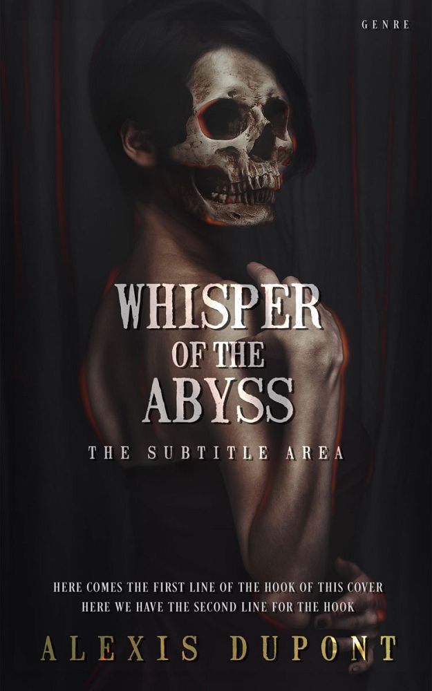 Front view of Thunder #14763 - Premade Horror Book Cover | BookCoverZone