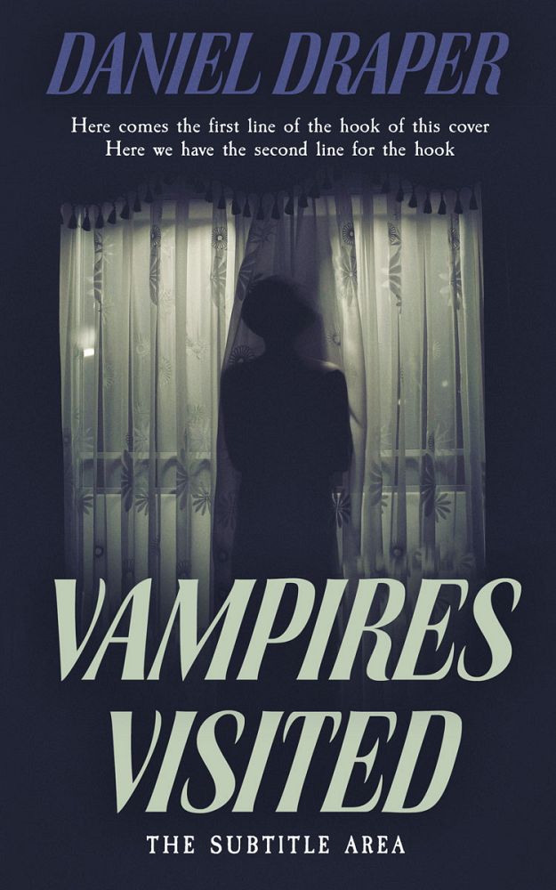 Front view of Ebony Clay #14811 - Premade Horror Book Cover | BookCoverZone