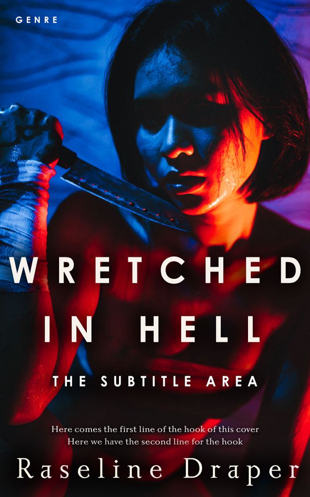 Front view of Bastille #14815 - Premade Horror Book Cover | BookCoverZone