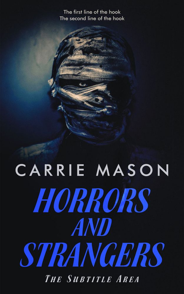 Front view of Woodsmoke #14903 - Premade Horror Book Cover | BookCoverZone