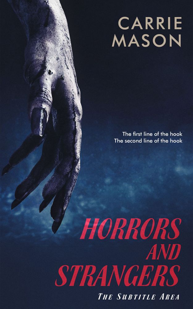 Front view of Mirage #14907 - Premade Horror Book Cover | BookCoverZone