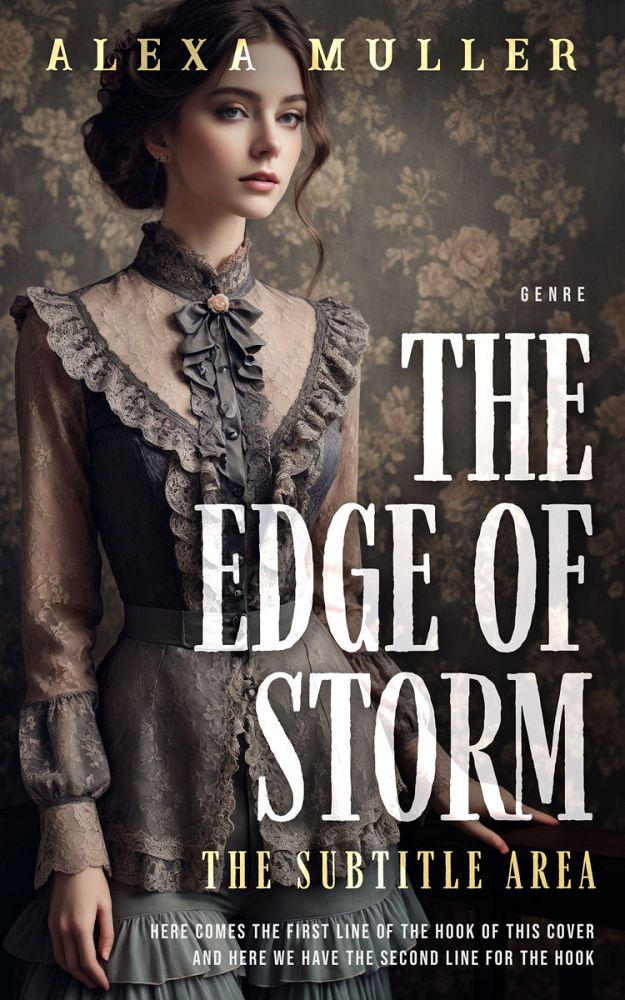 Front view of Dune #15026 - Premade Historical Book Cover | BookCoverZone