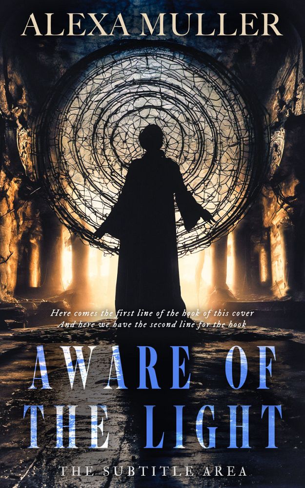 Front view of Sorrell Brown #15060 - Premade Horror Book Cover | BookCoverZone