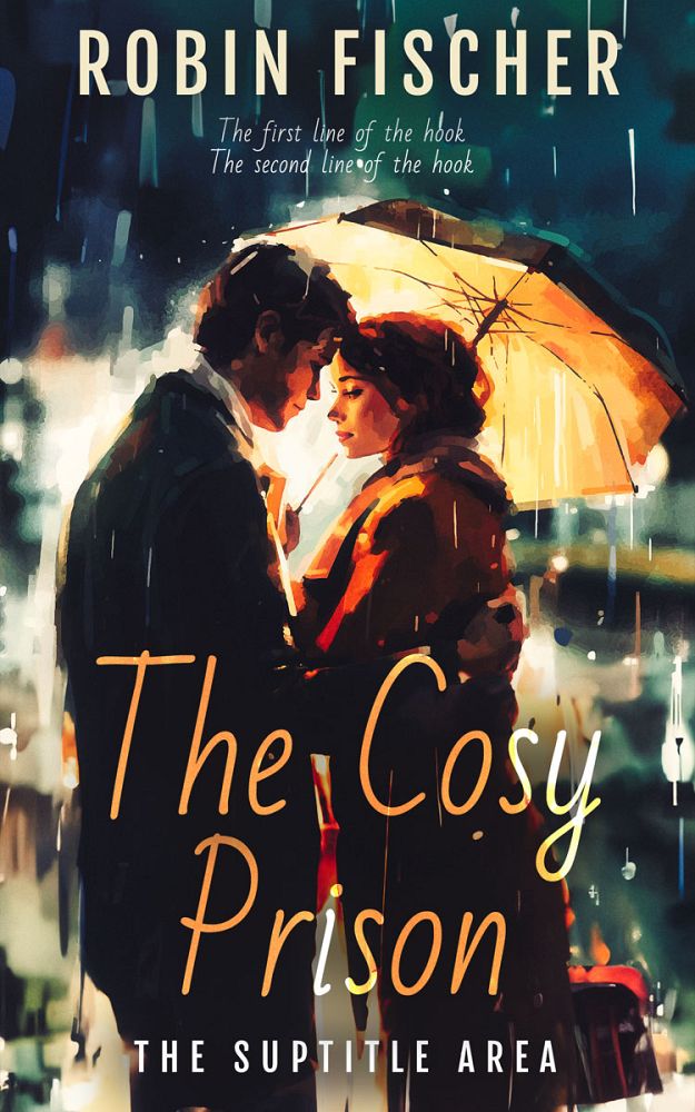 Front view of Calico #15167 - Premade Romance Book Cover | BookCoverZone