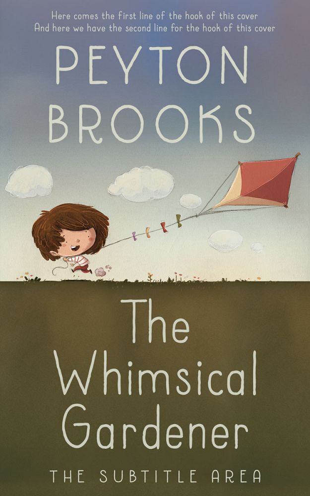 Front view of Soya Bean #15192 - Premade Children Book Cover | BookCoverZone