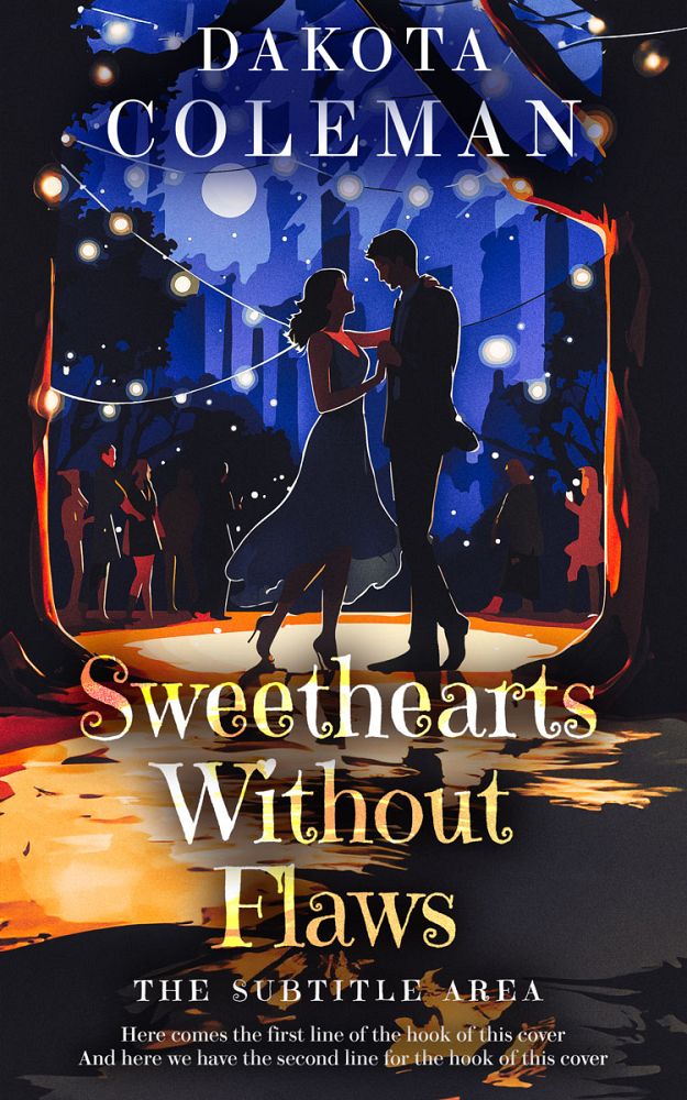 Front view of Steel Gray #15227 - Premade Romance Book Cover | BookCoverZone