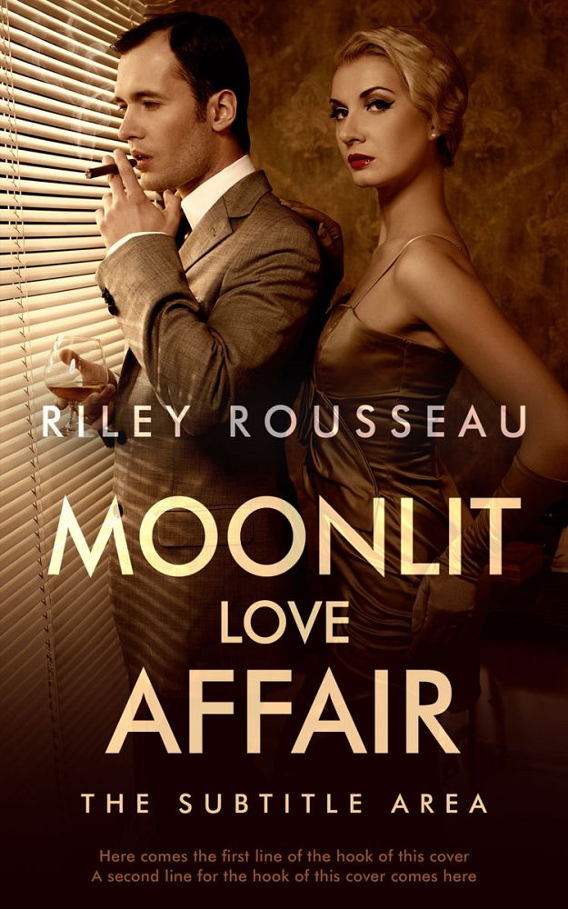 Front view of Brandy #15258 - Premade Royal Romance Book Cover | BookCoverZone